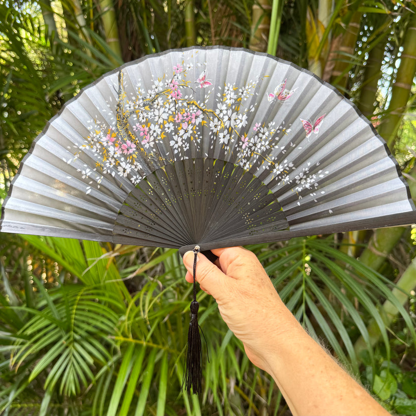 Chinese silk fan