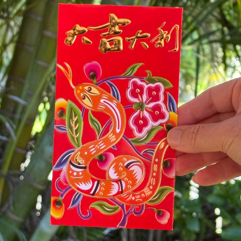 New Year Snake Red Packet