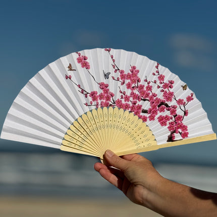 paper hand fan