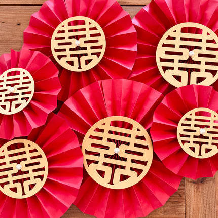 Chinese red decorations