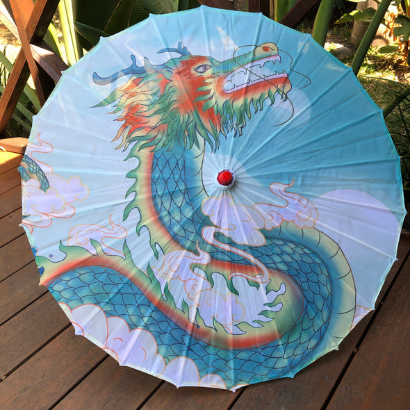 Chinese dragon parasol