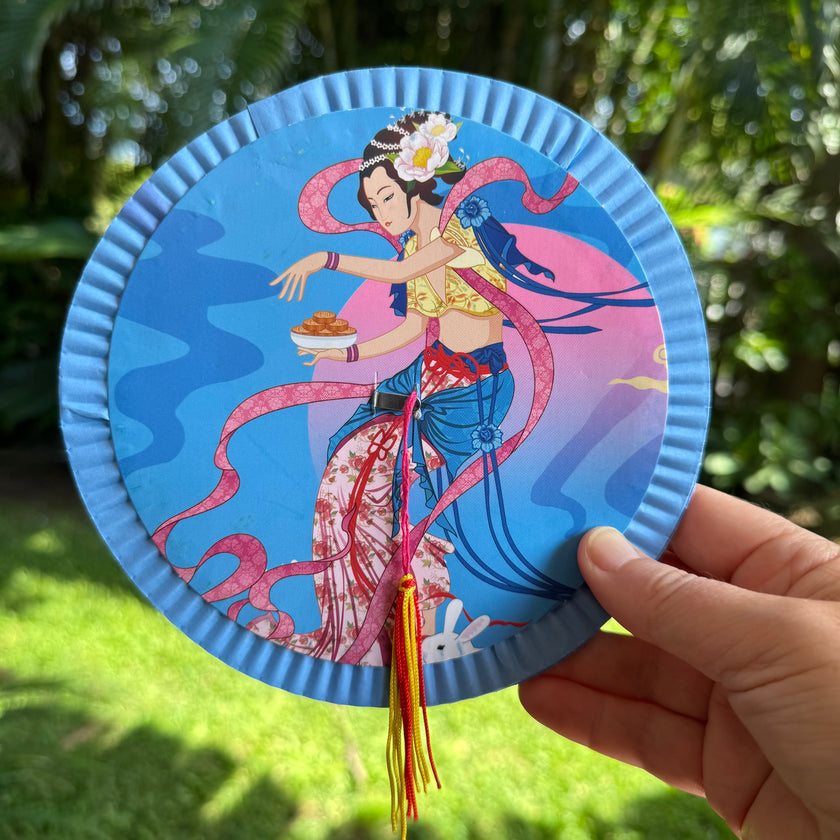Goddess lantern Chinese festival