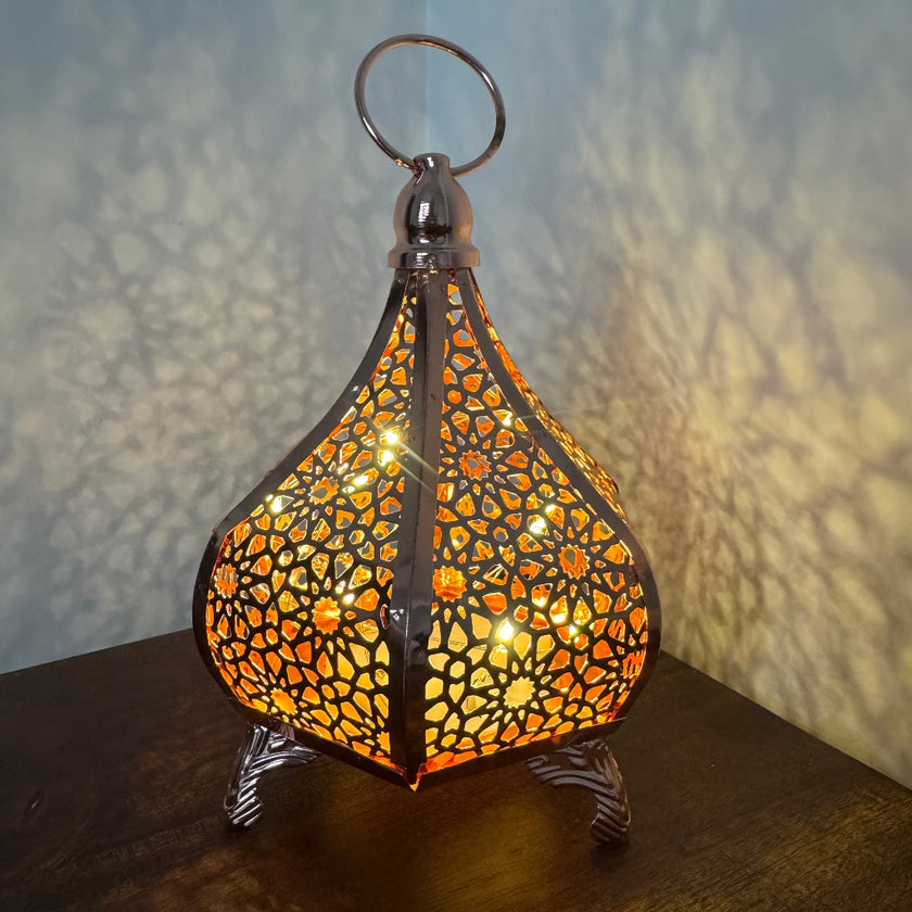 Rose gold lantern 1