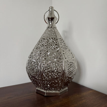 Silver Moroccan lantern