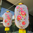 White Chinese lanterns