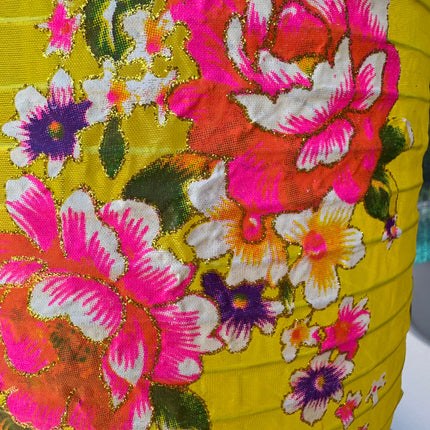 yellow flower lantern