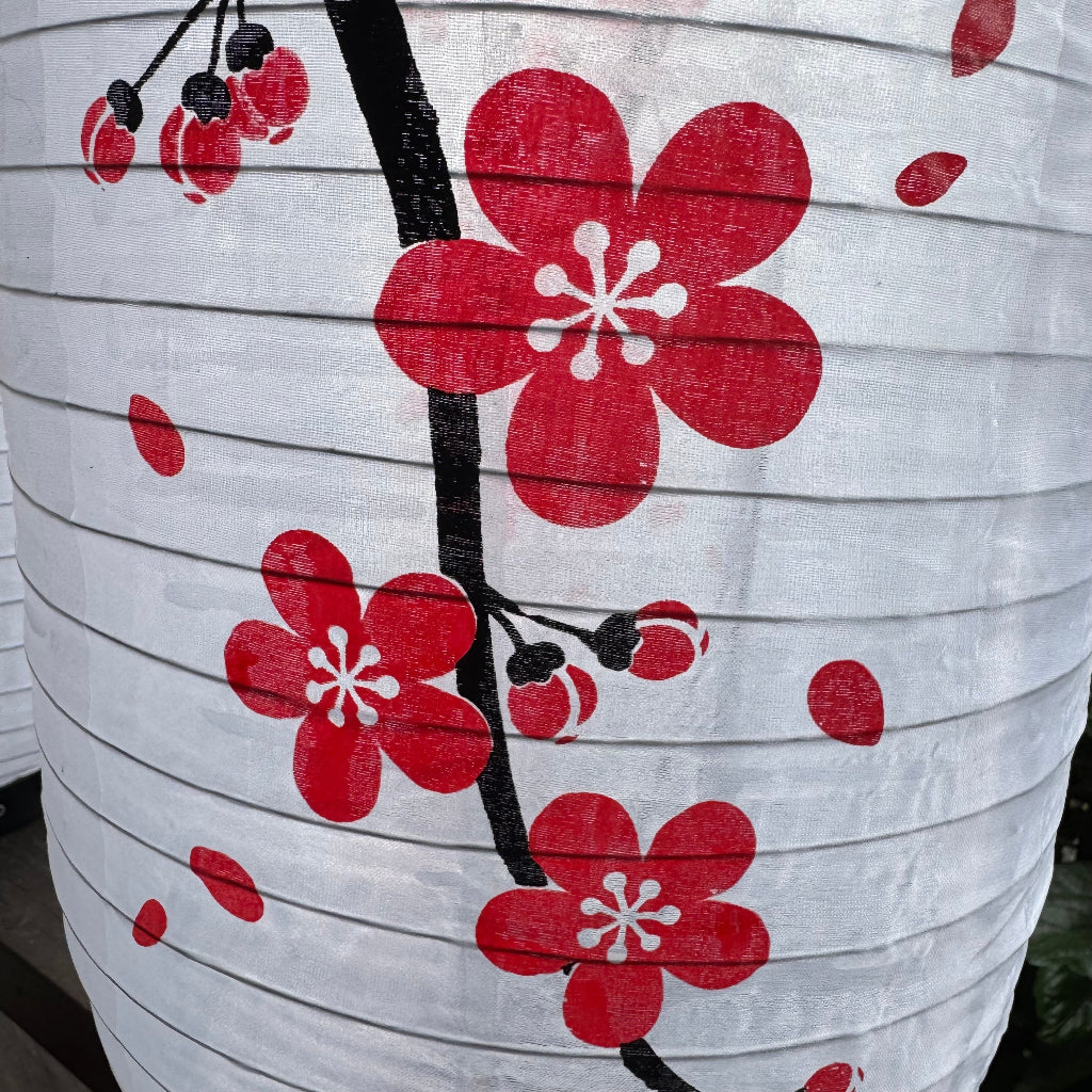 cherry blossom print lantern