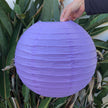 light purple paper lantern