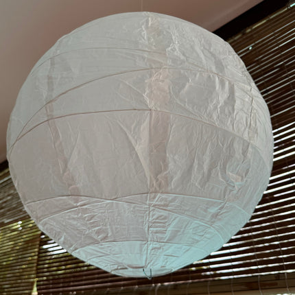 Asian decor irregular rib paper lantern