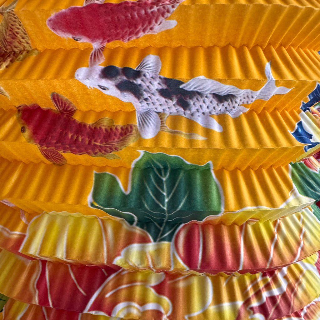 orange paper lantern
