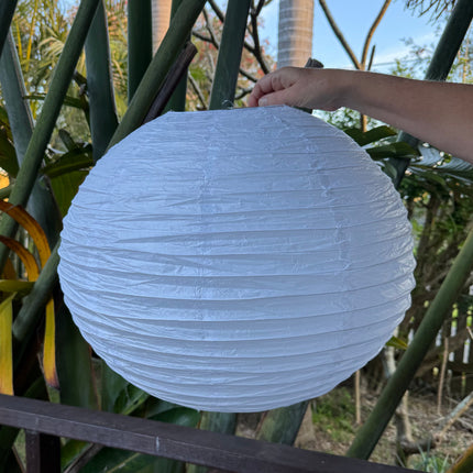 white paper lantern 