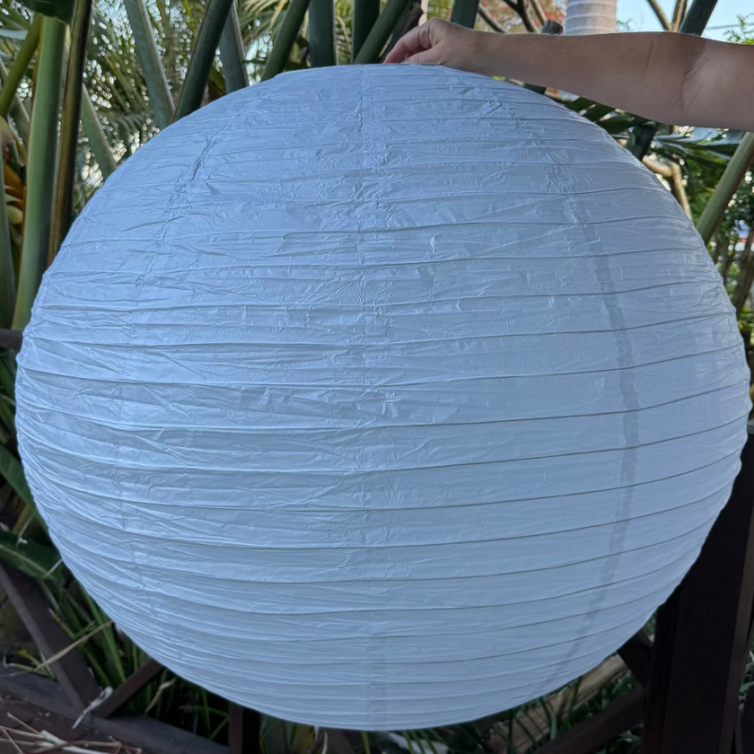 white paper lantern 90cm