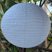 huge white paper lantern
