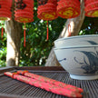 Chinese Chopsticks in red silk bags - 10 Pack