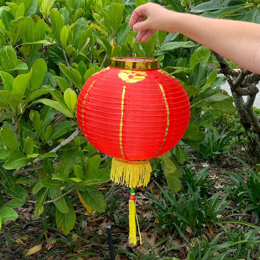 Plastic chinese store lanterns