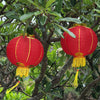 Red Chinese lanterns