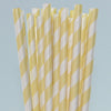 Stripe paper straw