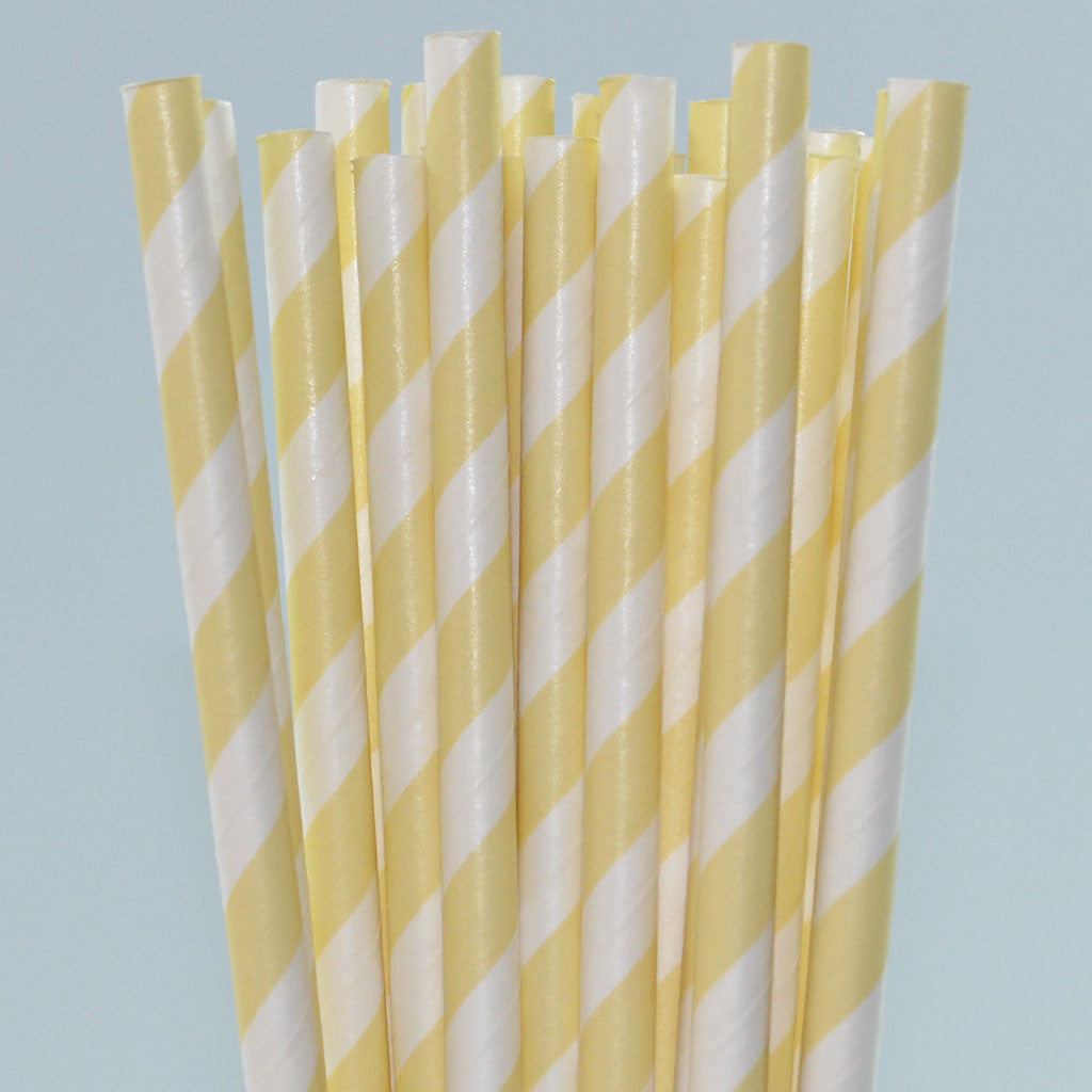 Stripe paper straw