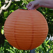 orange paper lantern