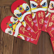 Chinese lion hong bao