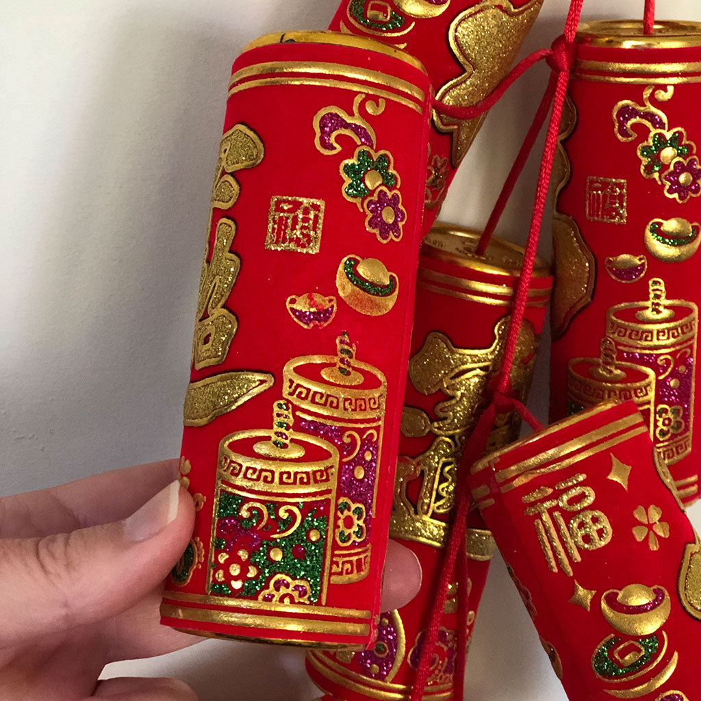 Chinese Firecrackers Hanging Decoration (1.6 metres)