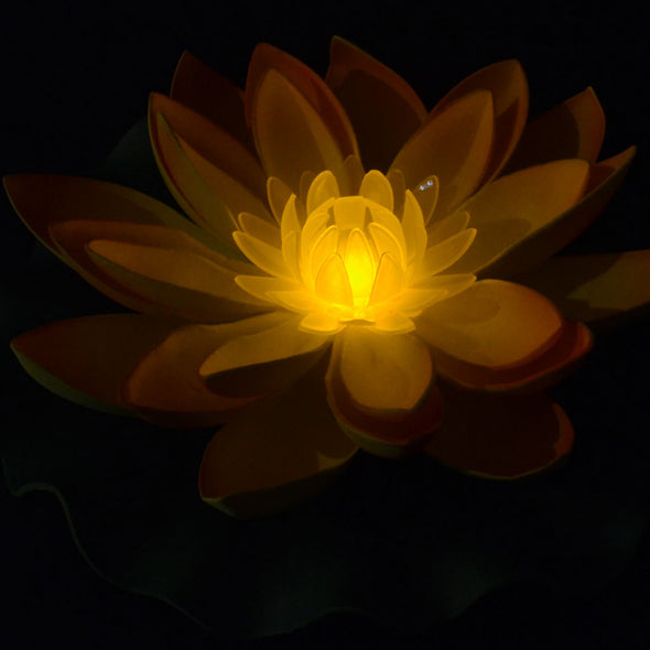 Floating Lantern - Large Deluxe LED Lotus
