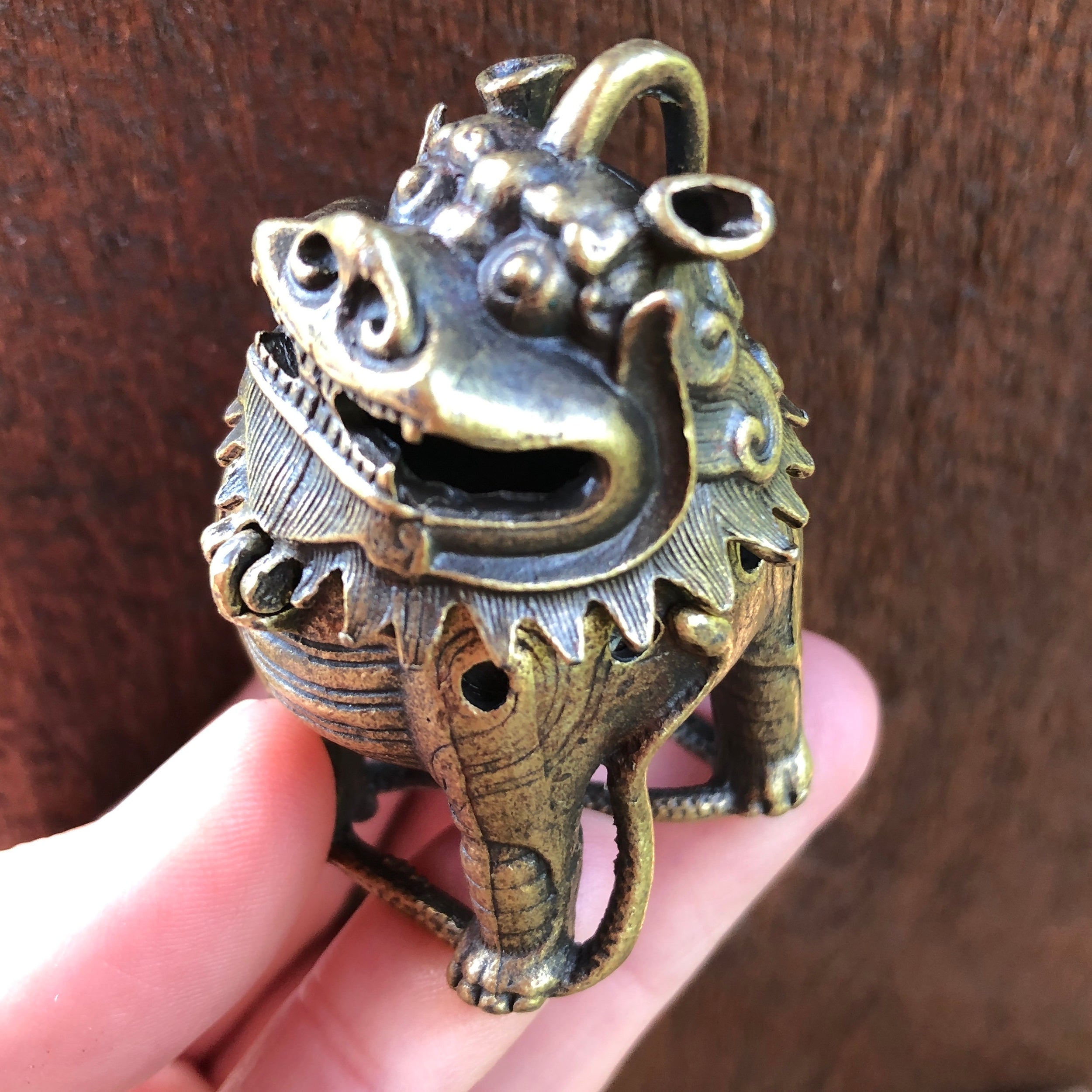 brass incense burner