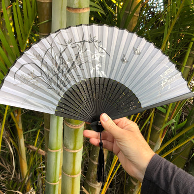Chinese silk fan