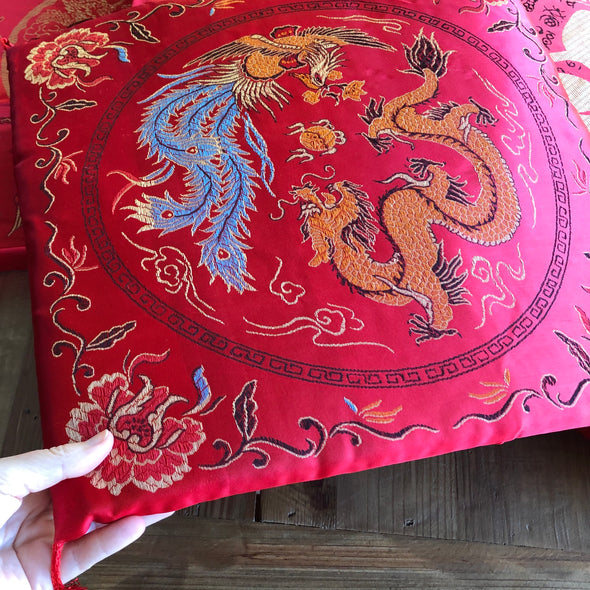 Chinese wedding cushion