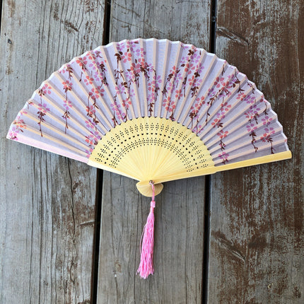 silk fan