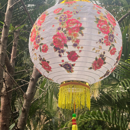 Chinese flower lantern