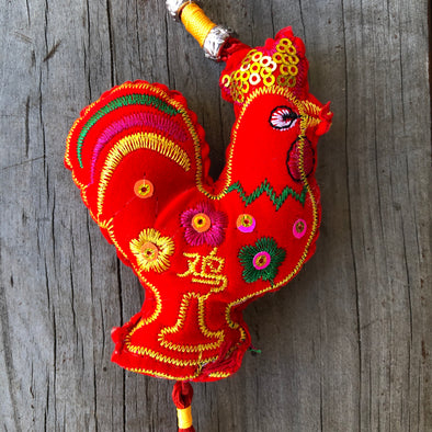 Chinese rooster decoration