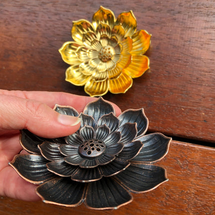 lotus flower incense holder