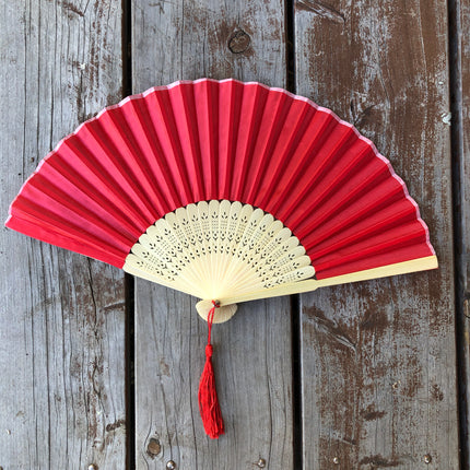 silk fan