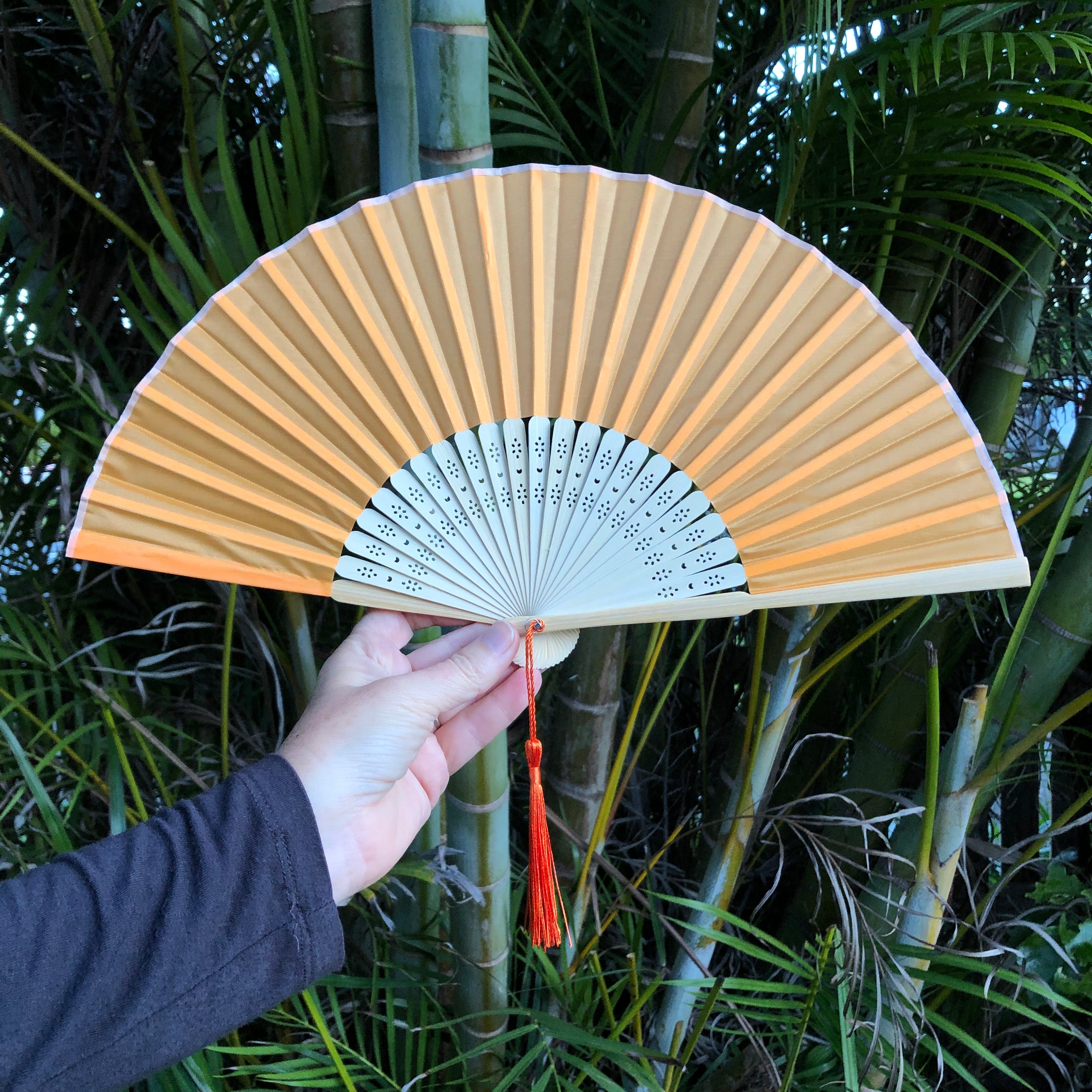 silk fan