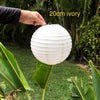 ivory paper lantern