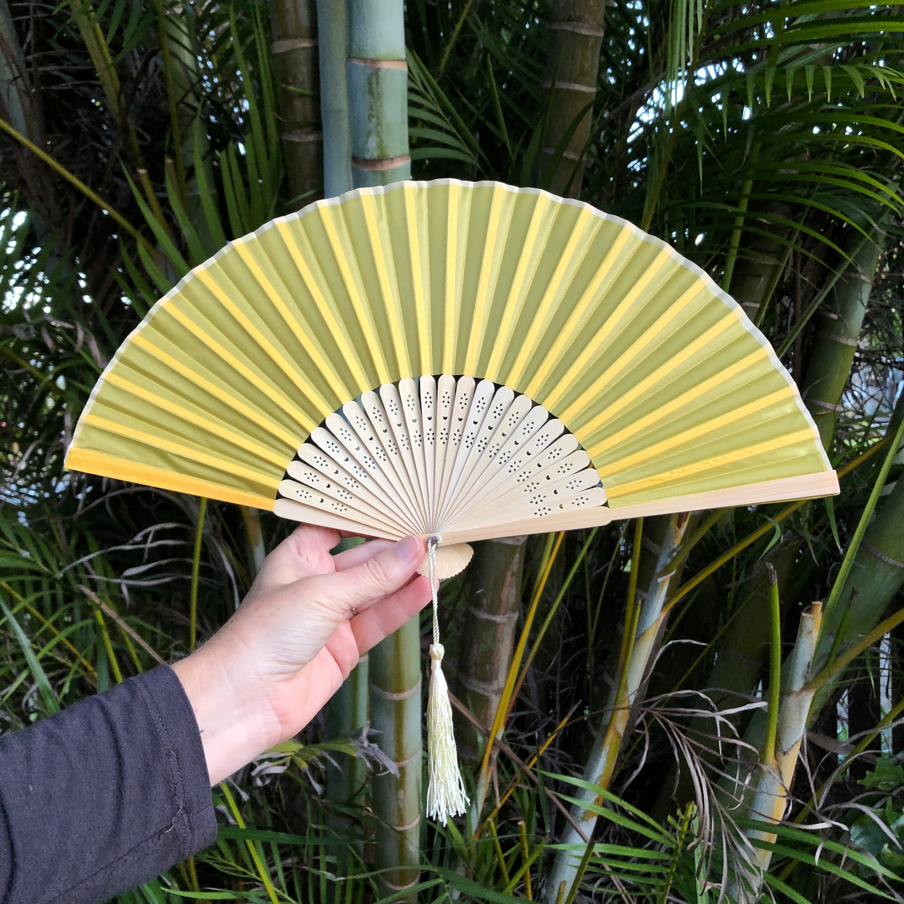 silk fan