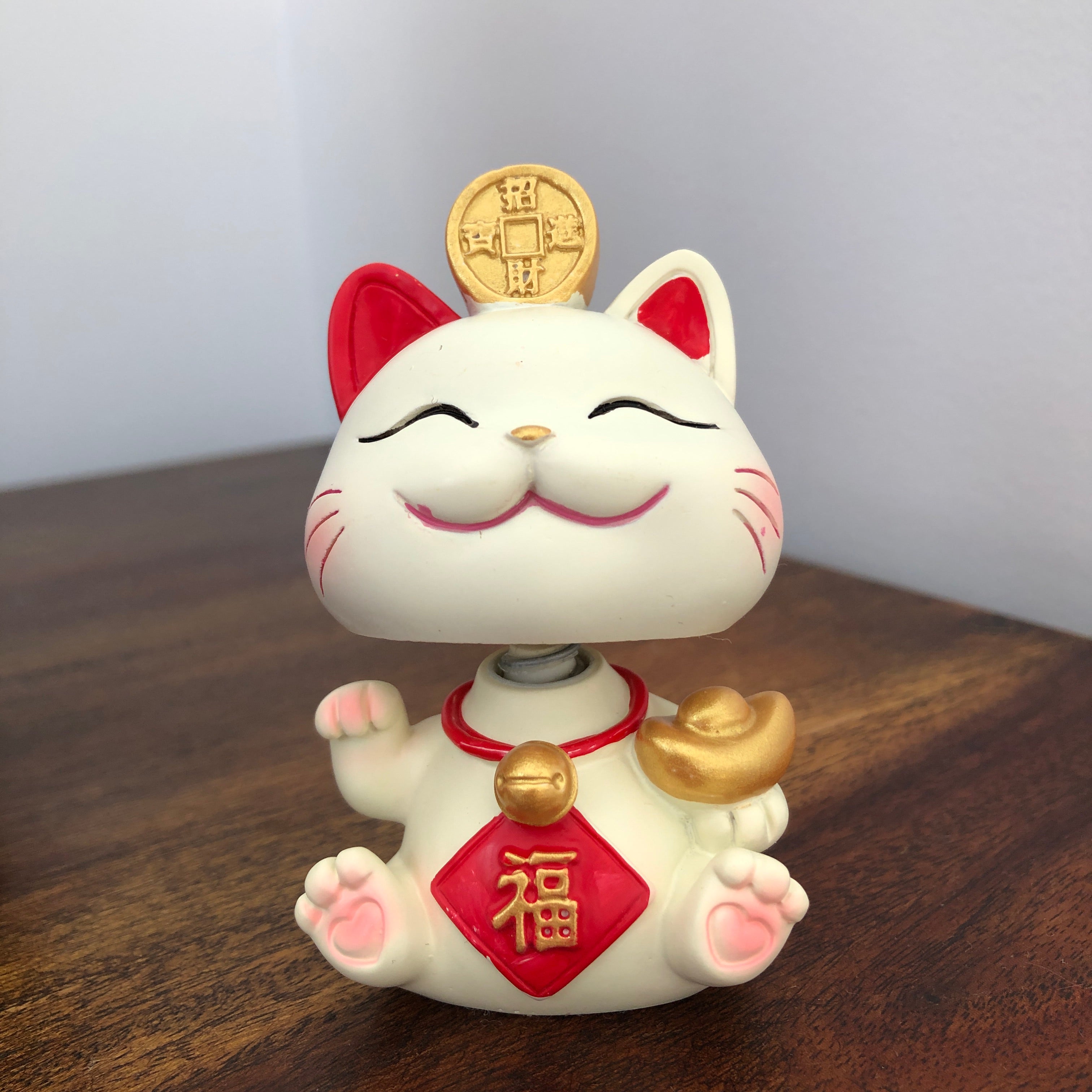 Wobble Head Lucky Cat