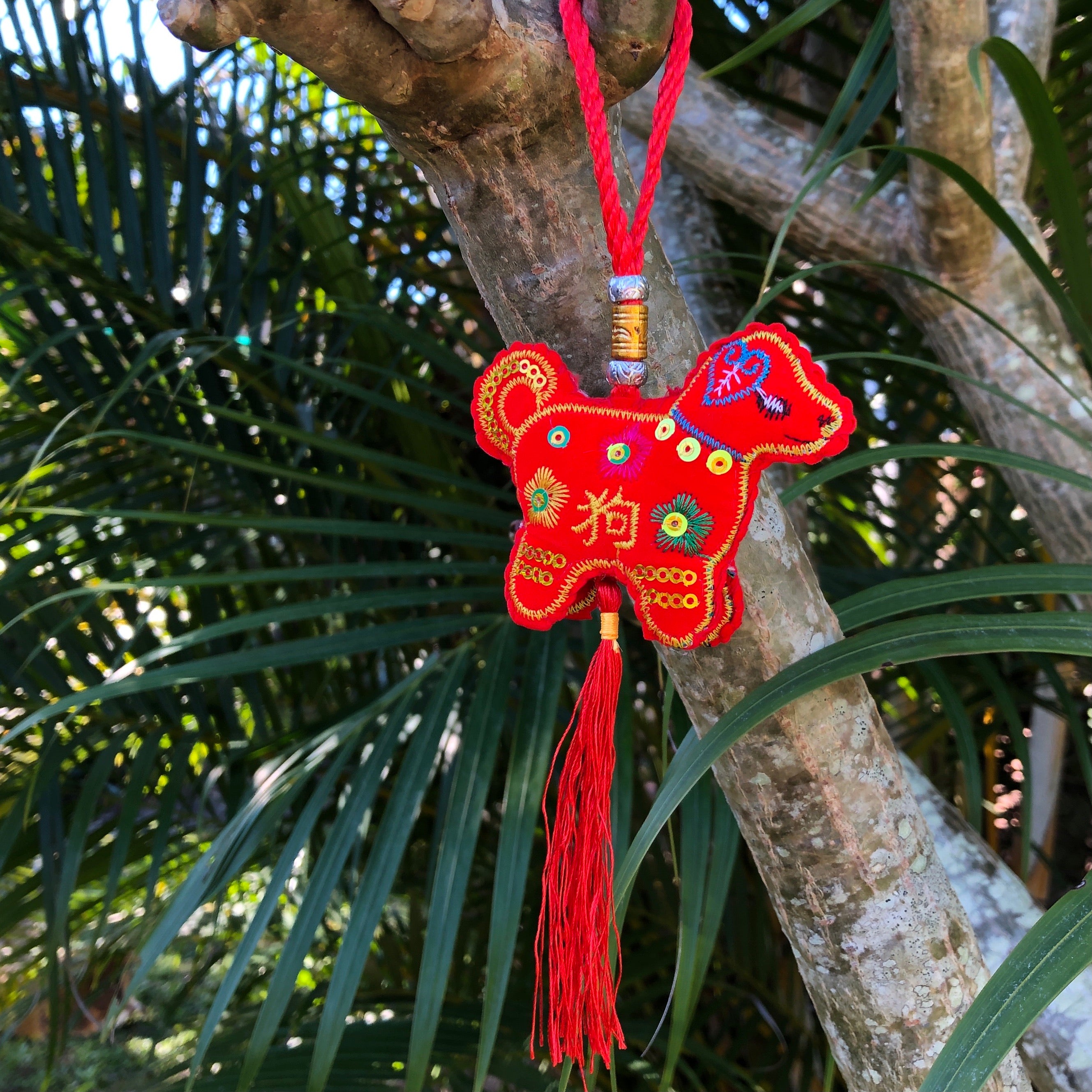 Chinese dog decoration