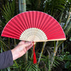 silk fan