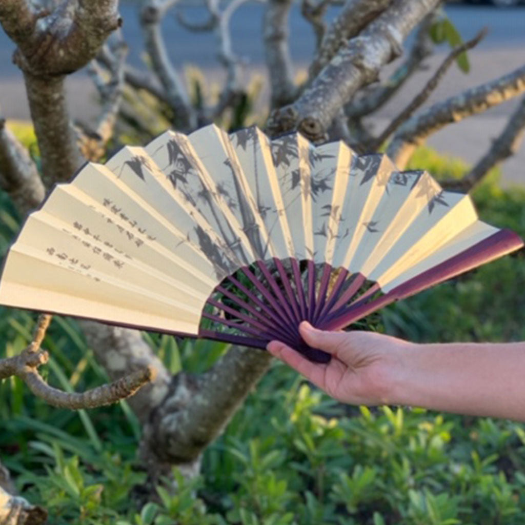 Chinese silk fan