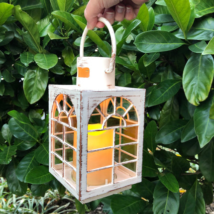 illuminated candle lantern wedding lantern