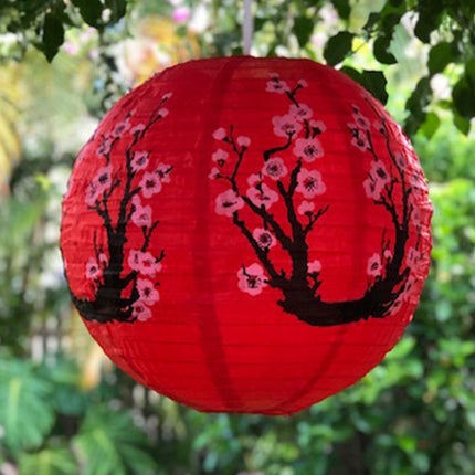 cherry blossom lantern