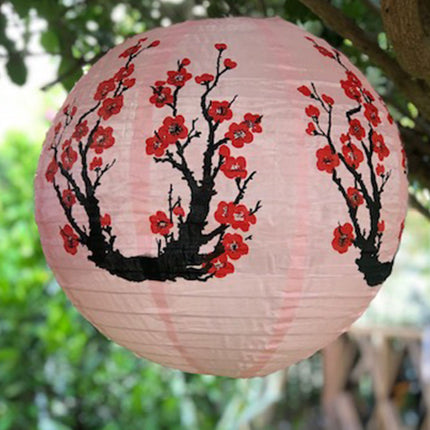 cherry blossom lantern