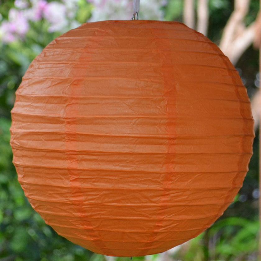 orange paper Lantern