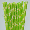 Flower Paper Straw