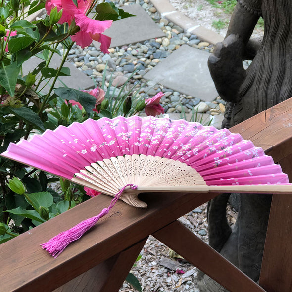 Chinese silk fan