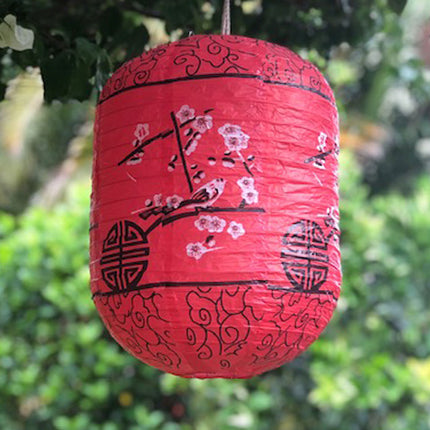 cherry blossom lantern