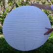Huge white paper lantern