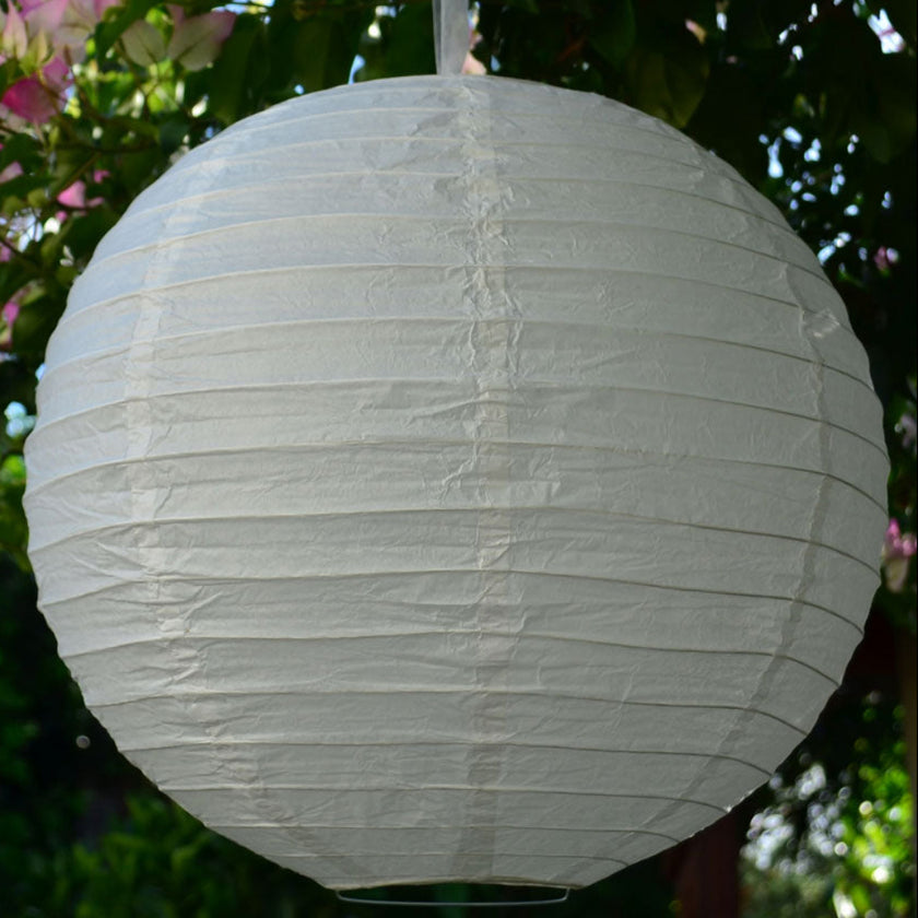 white paper lantern